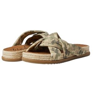 Blowfish Malibu Fanci Rope Camo Slide New